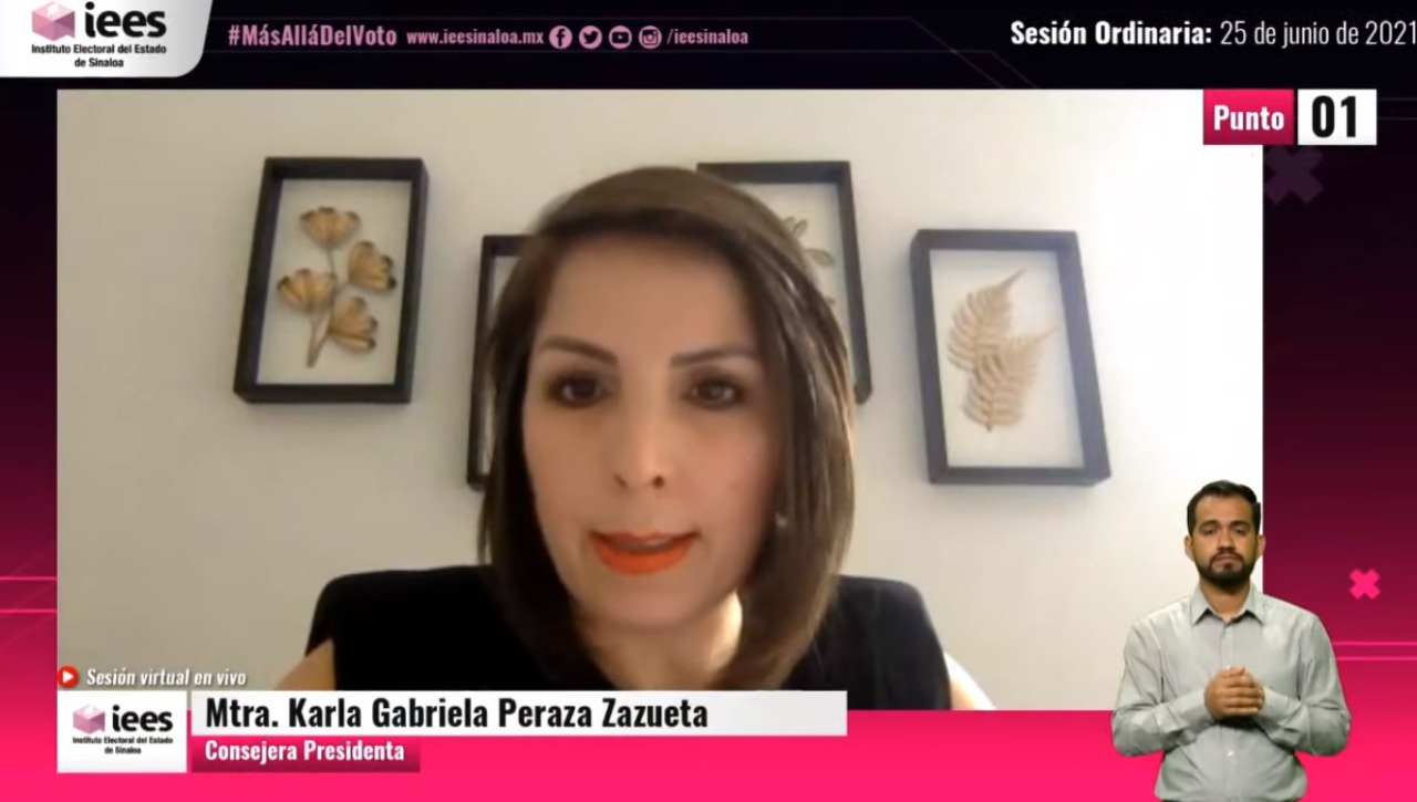 Presenta IEES informe de encuestas del proceso electoral 2020-2021