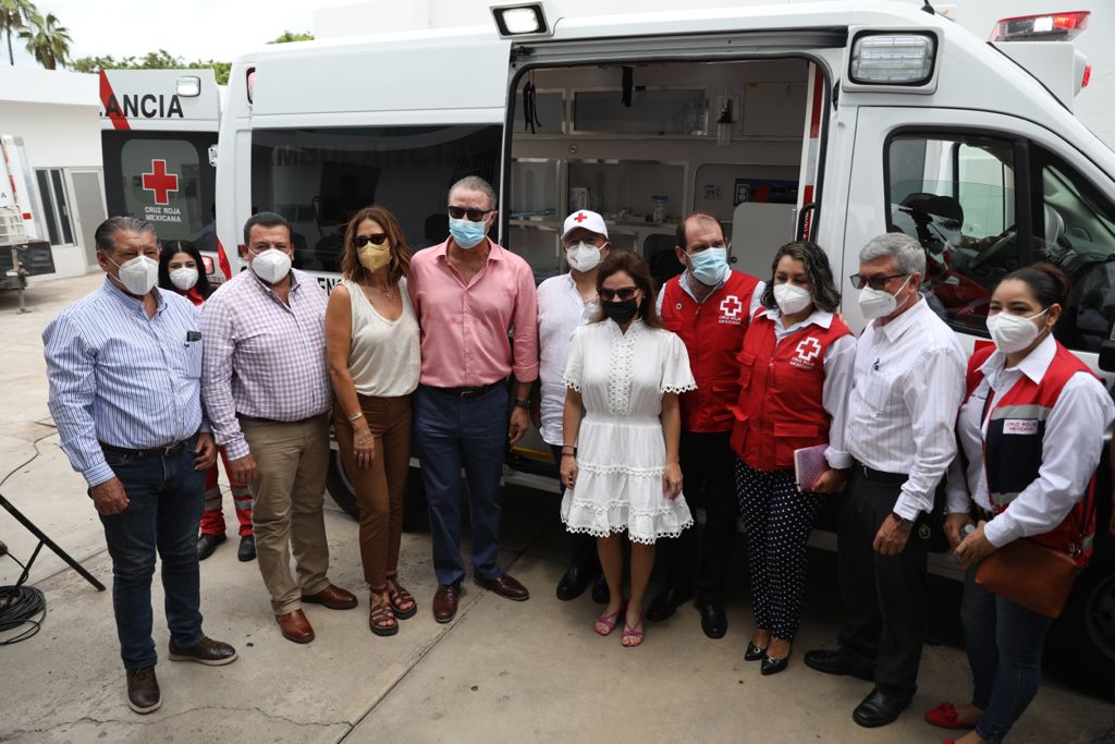 Quirino donará ambulancia y recursos para nueva base de Cruz Roja en Altata