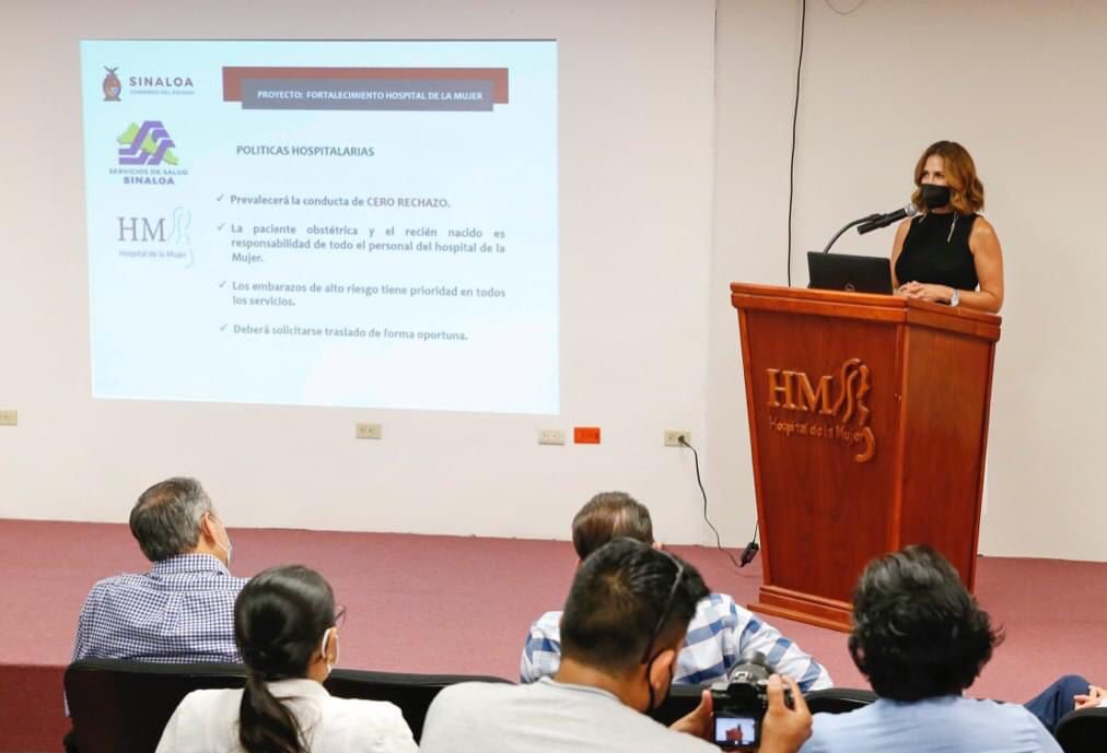 Anuncia Rosy Fuentes remodelaciones en el Hospital de la Mujer