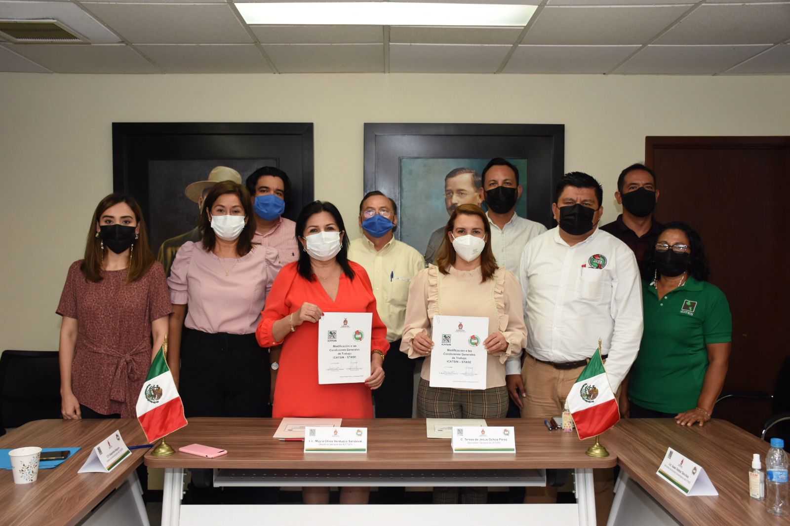 Icatsin y Stase firman convenio de colaboración