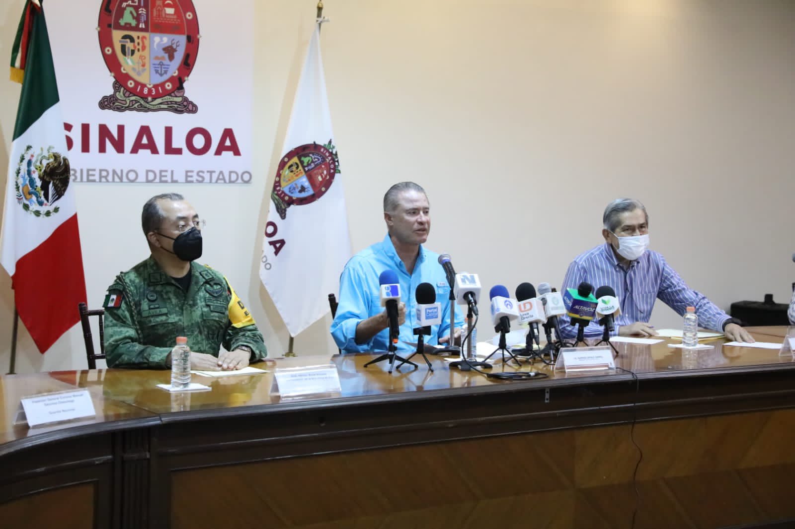 Solicita Quirino Ordaz declaratoria de emergencia para las zonas damnificadas por ‘Nora’