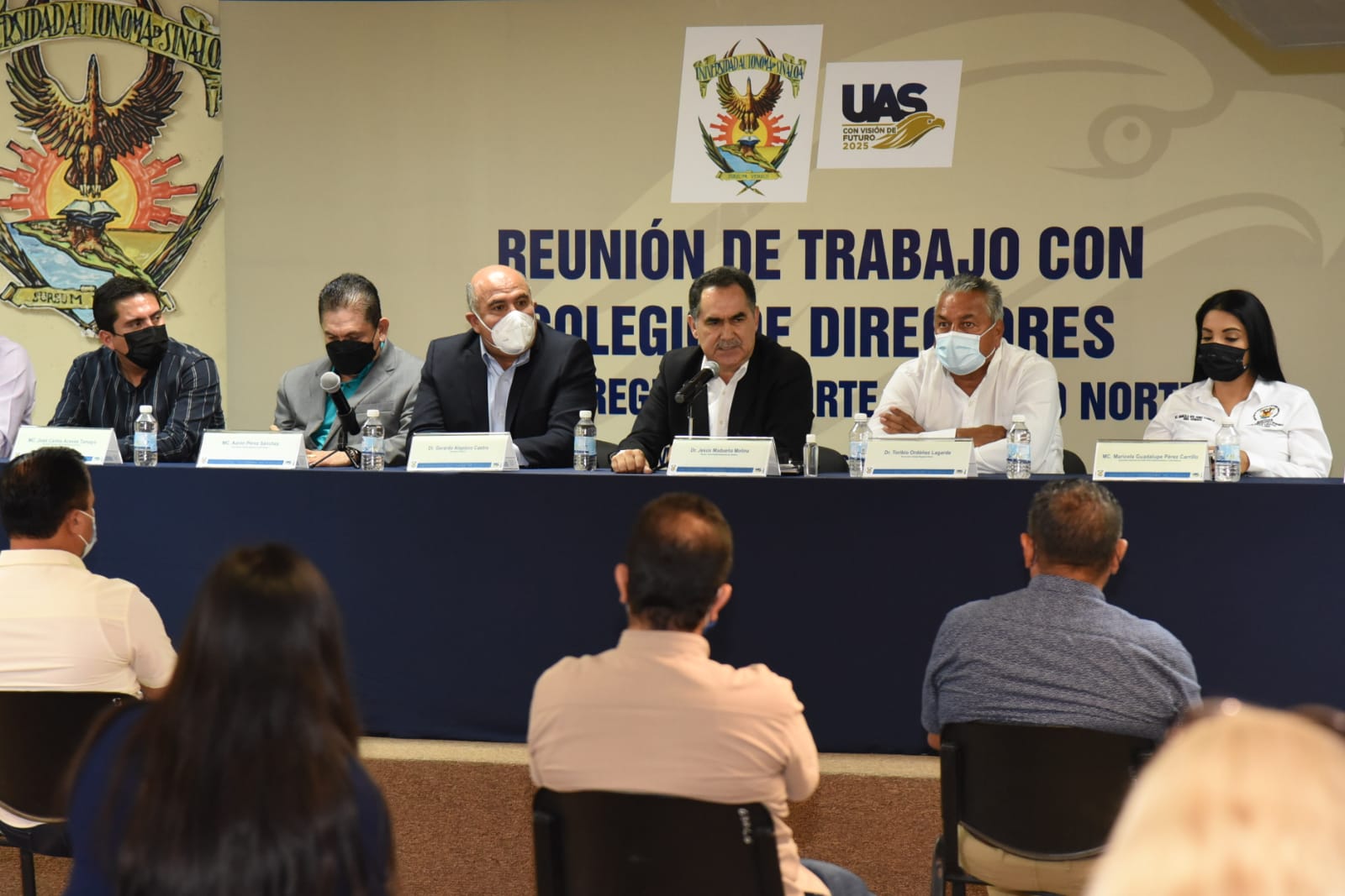 Continúa rector de la UAS reuniones con directores para afinar el regreso a clases