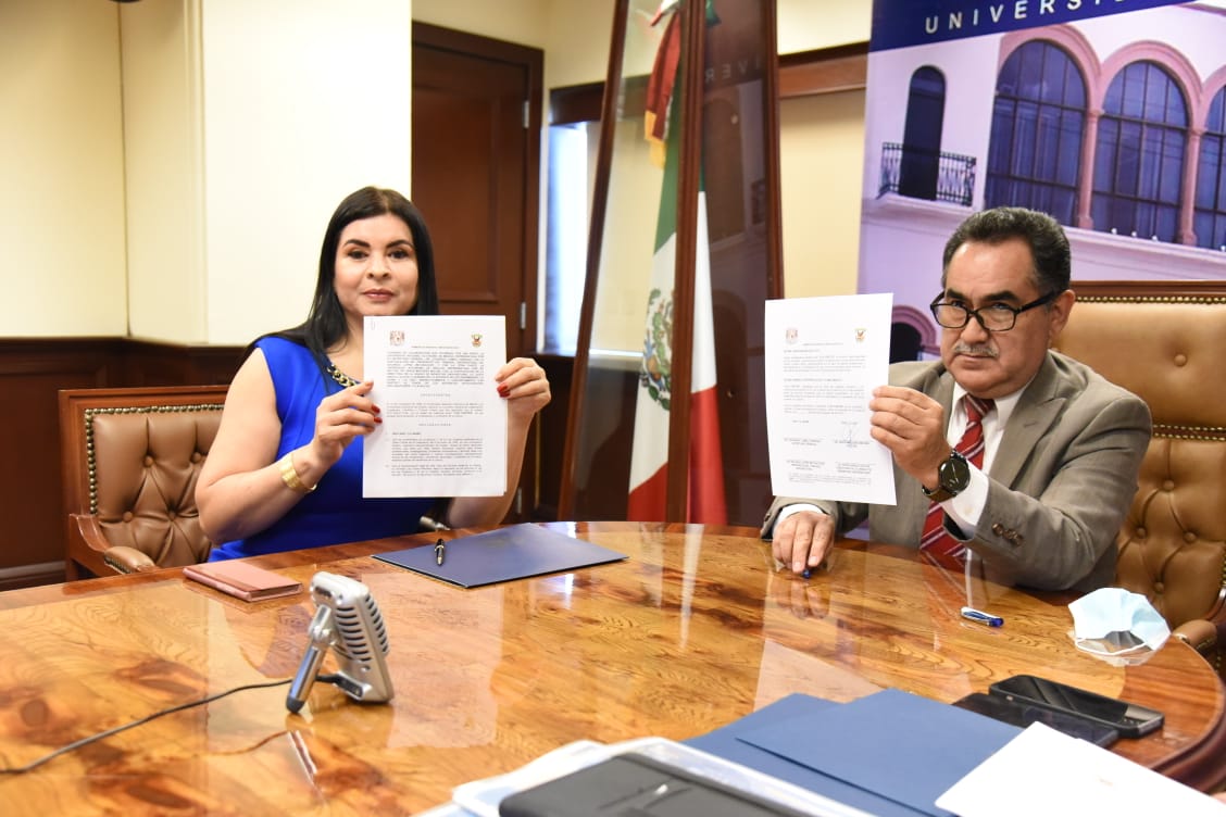 Justicia universitaria de la UAS fortalecida por firma de convenio