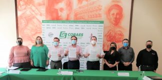 Ceaip y Cobaes suscriben convenio de colaboración en materia de transparencia