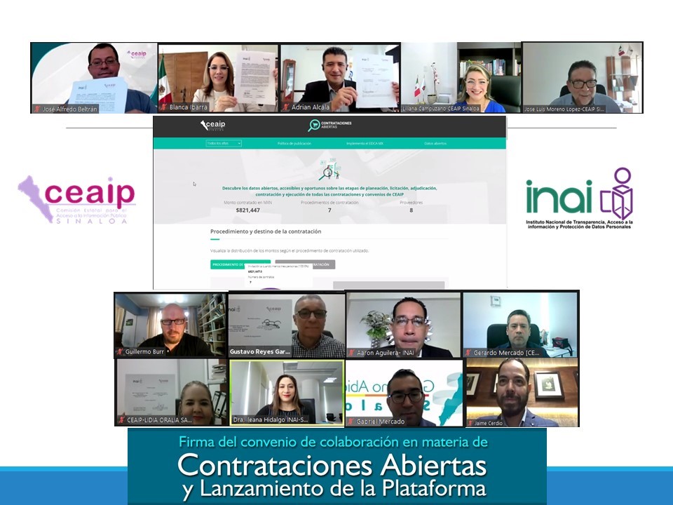 Ceaip, primer ente de Sinaloa en implementar Contrataciones Abiertas