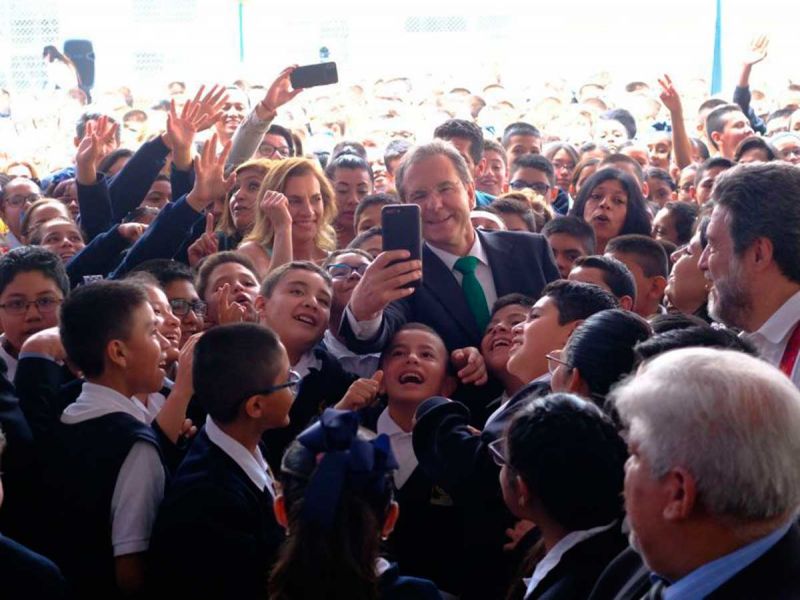 Celebra Moctezuma Barragán los 100 años de la SEP