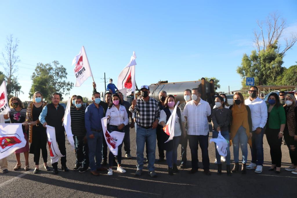 Dan banderazo a rehabilitación de la carretera El Fuerte – Los Mochis