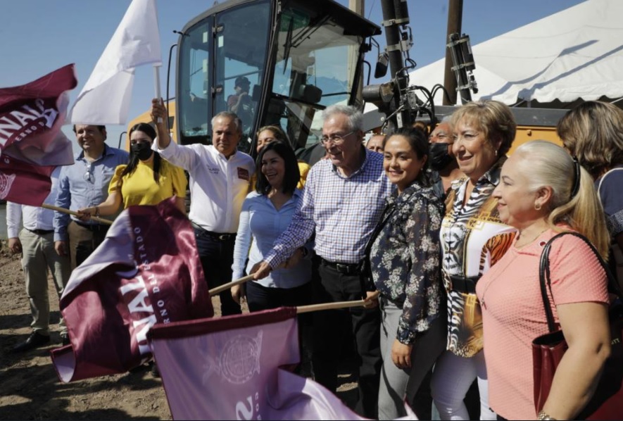 Rocha inició obras por más de 50 mdp en Ahome