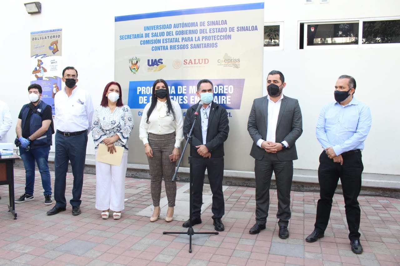 Inicia en la UAS el Programa de Monitoreo Ambiental de Gérmenes en el Aire