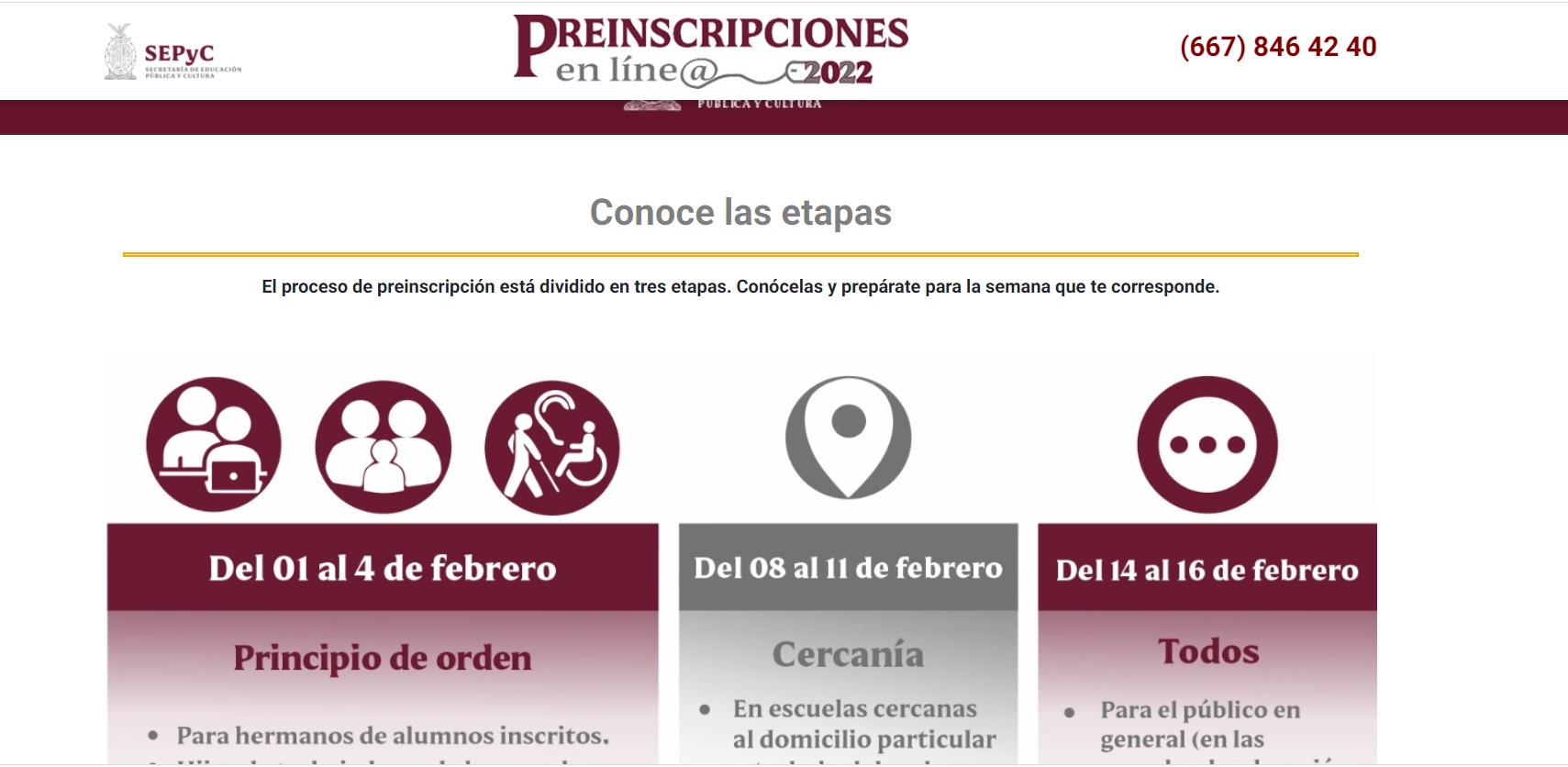 Amplía SEPyC etapa de Planeación hasta el fin de semana