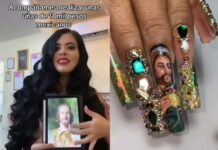 Mujer gasta 11 mil pesos en uñas “buchonas” de San Judas Tadeo