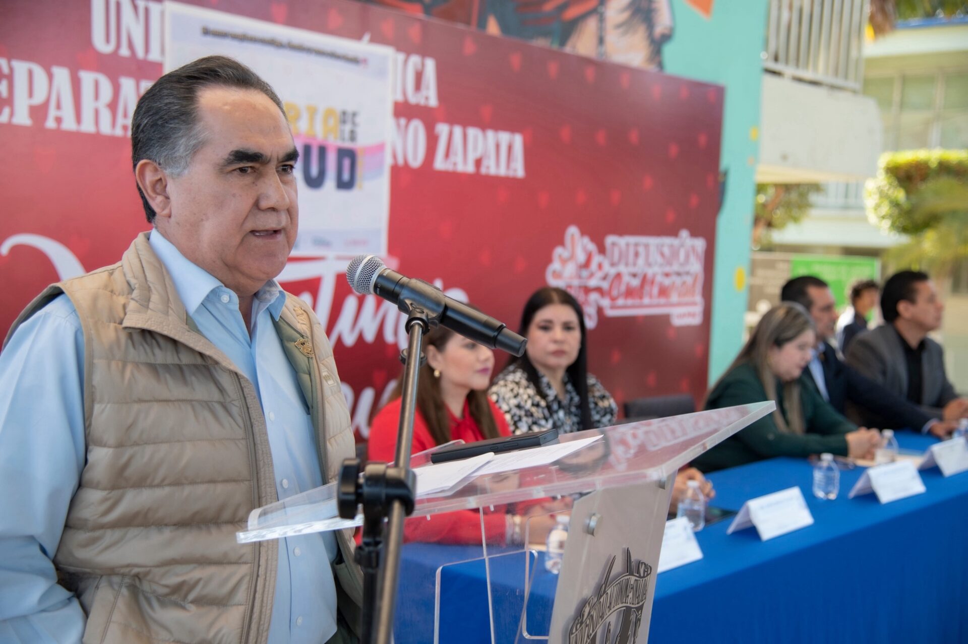 Madueña pone en marcha la Feria de la Salud 2026 en la Preparatoria Emiliano Zapata