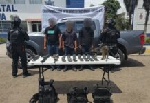 Detienen a siete civiles armados en Culiacán