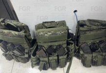 Caen siete personas por uso de armas del Ejército en fraccionamiento de Culiacán