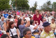 Tere Guerra destaca agenda social y legislativa durante Diálogos Ciudadanos en Mazatlán