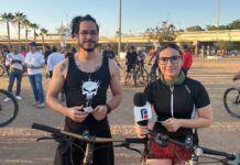 Realizan rodada estatal por el Día Mundial de la Bicicleta