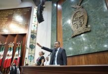 Elige Congreso a Juan Diego Aranzubia Iturrios como presidente de la Mesa Directiva