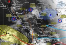 ¡No olvides el paraguas! Sinaloa espera lluvias de 50 a 75 mm y temperaturas de hasta 40°C