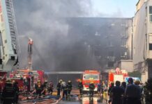 Se incendia fábrica de calzado en China; primer balance oficial informa de 28 muertos