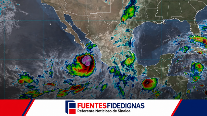 Huracán Rachel/CONAGUA