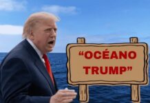 Trump sugiere rebautizar el Atlántico o el Pacífico como “océano Trump”