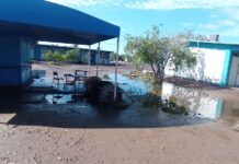 Coordinan acciones para atender planteles educativos afectados por lluvias